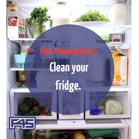 clean your fridge